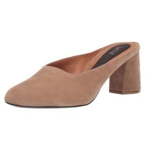 NEW Joie Tan Suede Irone Mule Heels